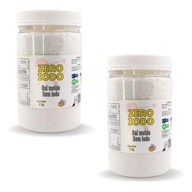 Imagem de Sal Sal Marinho Moido Sem Iodo Zero Iodo Sal Marinho Natural - sea sal