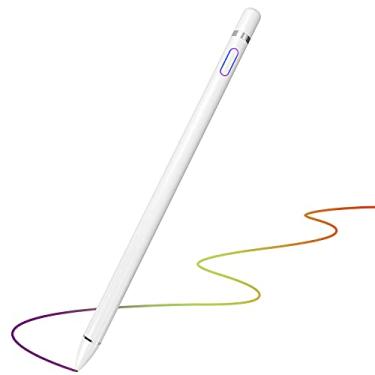 Imagem de Canetas Stylus para telas sensíveis ao toque, lápis de ponta fina, compatível com iPhone, iPad Pro, Air Mini e outros tablets