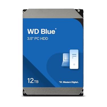 Imagem de Western Digital Disco rígido interno WD Blue de 12 TB - 7200 RPM, SATA 6 Gb/s, cache de 512 MB, 8.9 cm - WD120EAGZ