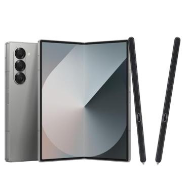 Imagem de 2 canetas Galaxy Z Fold 6/5 S Edição dobrável para Samsung Galaxy Z Fold 6/5 5G Slim S Pen Galaxy S Pen 5 Fold Edition Touch Stylus compatível com Samsung Galaxy Z Fold 6 S Pen (preto) EJ-PF946BBEGUS