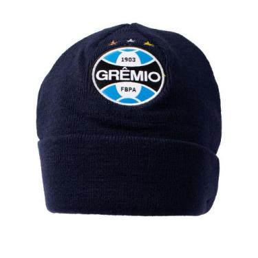 Imagem de Gorro Masculino Lotus Grêmio Tricot Marinho, Marinho, Único