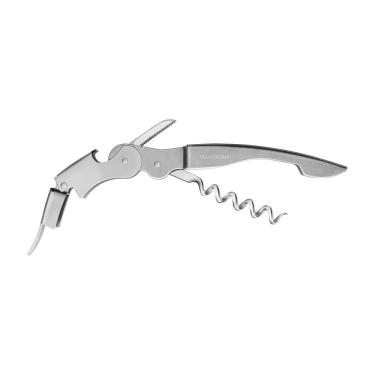 Imagem de Saca Rolhas Com Abridor E Corta Lacre Tramontina Harmoniza Em Aço Inox Tramontina