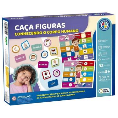 Imagem de Jogo Caça Figuras - Corpo Humano - Pais E Filhos
