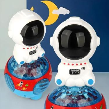 Imagem de Brinquedo Robô Astronauta Com Música E LED Rotação 360 ZR138-21 - POWE