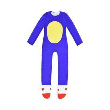Imagem de Fantasia De Cosplay De Halloween Infantil, Série Sonic Kid, Anime, Des