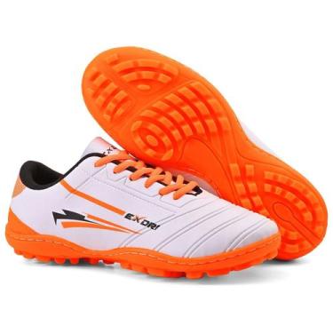 Imagem de Chuteira Futsal Unissex Juvenil E Adulto EXDRI Otima Qualidade Primeir