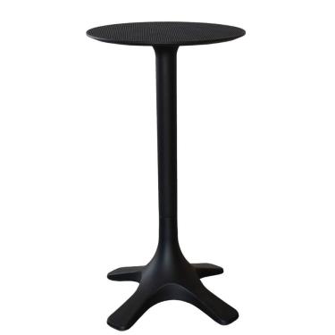 Imagem de Mesa Bistrô Venice Fratini 110 Cm (altura) Com Tampo Redondo 60 Cm (largura) Polipropileno Nude