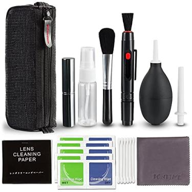 Imagem de Chusui Kit de limpeza de câmera profissional Kit de limpeza de lente com caneta de limpeza de soprador de ar Pano de limpeza para a maioria dos celulares com câmera e laptop ZL