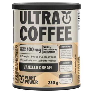 Imagem de Ultracoffee Vanilla Cream Plant Power 220g