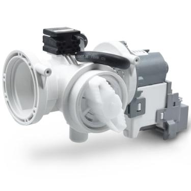 Imagem de HomTop DC97-20621A DC97-17999N bomba de drenagem de substituição para máquina de lavar Samsung substitui DC31-00187A DC97-20621A DC97-17999N PX3516-01 4959632 AP6807020 PS125928300 EAP12 592830