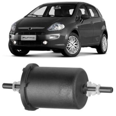 Imagem de Filtro Combustível Fiat Punto 1.4 1.6 1.8 2007 a 2017 Tecfil