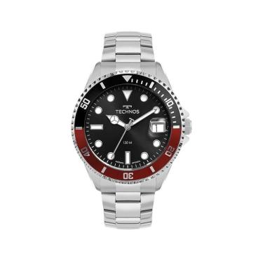 Imagem de Relógio Technos Masculino Acqua Prata - 2415EF/1P