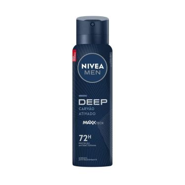 Imagem de  Desodorante Nivea Men Deep Aerosol Antitranspirante 48h 150ml