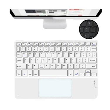 Imagem de Teclado Mini Com Mouse Sem Fio Para Tablet S9 Fe 10.9 X510 - BDNET