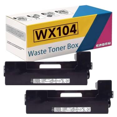 Imagem de Caixa De Recipiente De Toner Descartável WX-104 WX104 Compatível Com Impressoras Para Konica Minolta 227 287 367 7522 7528 7536 ADC 289S 369S 429S, Alto Rendimento 110.000 Páginas 2Packs