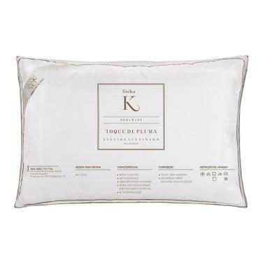 Imagem de Travesseiro Toque de Plumas Linha K 50x70cm - Kacyumara - Linha K