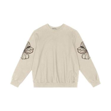 Imagem de Blusão Feminino Plus Size Secret Glam Bege, Plus G4, Bege