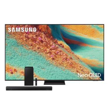 Imagem de Conjunto Smart TV 75” 4K Samsung Neo QLED QN75QN85FAGXZD + Soundbar Samsung HW-Q600C 360W Bluetooth Dolby Atmos