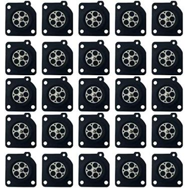 Imagem de Pacote com 25 diafragmas de medição A015006 para carburador ZAMA C1-M2B C1S-E1 C1S-E2 C1S-H4A C1S-H4B C1S-H4C C1S-H8 C1S-H8A C1S-K1D C1S-S3