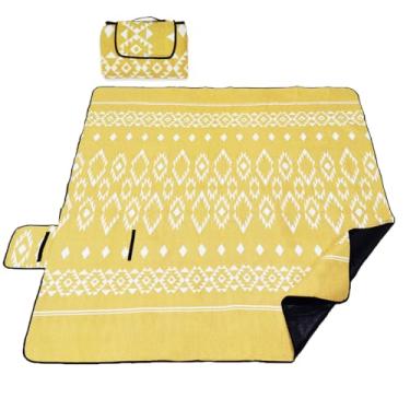 Imagem de Tapete de piquenique para uso externo, tapete para diversão em família, flanela de 2 * 2 metros.