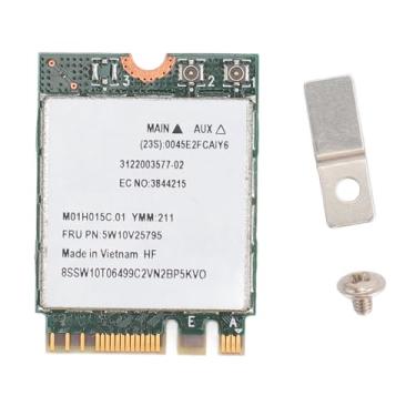 Imagem de RTL8822CE NGFF Wireless Card de rede de alta velocidade 867 Mbps Banda dupla 2,4 GHz 5GHz Adaptador Bluetooth 5.0 com ampla compatibilidade para PCs de desktop para 10 Laptops