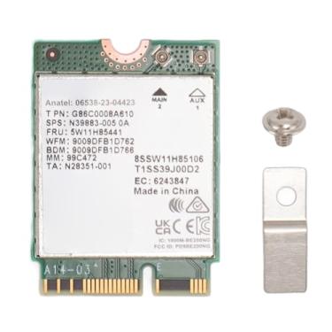 Imagem de WiFi 7 cartão BE200NGW de alta velocidade MU MIMO 2.4G 574Mbps 5G 2400Mbps 6g 5800Mbps Bluetooth 5.4 Adaptador de rede para 10 11 Linux Chrome OS Computers (Sem antena)