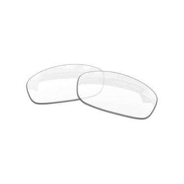 Imagem de OOWLIT Lentes de substituição compatíveis com óculos de sol Oakley Splinter HD transparente, não polarizadas