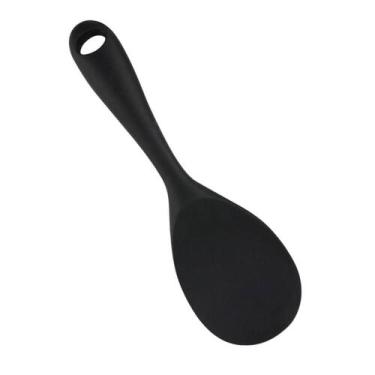Imagem de Colher Para Arroz Silicone 23cm Servir Cozinha Qualidade Multiuso - CL