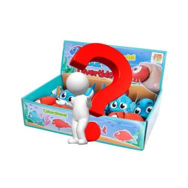 Imagem de Fidget toy peixe divertido sortido - dm toys dmt6665