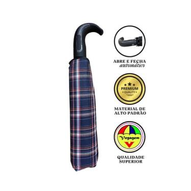 Imagem de Guarda Chuva Automático Luxo Original Voyagem 9027 AZUL