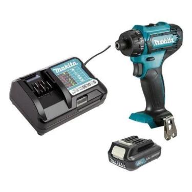 Imagem de Parafusadeira Df033dz 12v C/bateria E Carregador Makita
