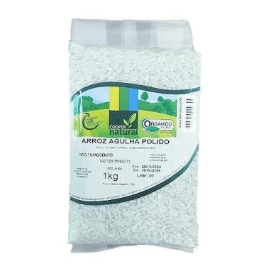 Imagem de Arroz Agulha Polido Orgânico Coopernatural 1Kg