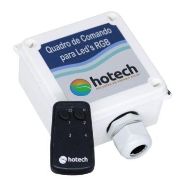 Imagem de Quadro De Comando p/ LEDs Hotech C/ Controle e Fonte 5A