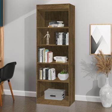 Imagem de Estante Livreiro Multiuso 4 Prateleiras 1,71m Office Jequitibá J&amp;a Jequitibá