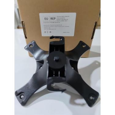 Imagem de Directly Distributed Suporte de teto de parede para dispositivo de rede preto compatível com Aruba JW046A, AP-220-MNT-W1 (preto)