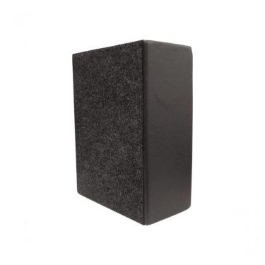 Imagem de Caixa Vazia Para 2 Drivers E 1 Tweeter Quadrada Acarpetada