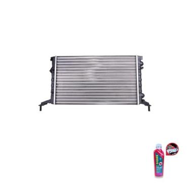 Imagem de Kit Radiador GM Celta 1.0 1.4 Sem ACD 06/11 + Aditivo Radiador Radiex R1892 Rosa Pronto Uso