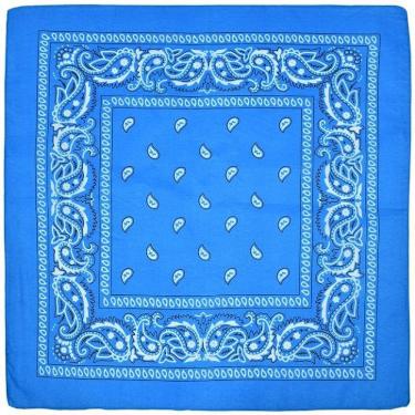 Imagem de Bandana Lenço Estampado Classica Unissex 55X55Cm Adulto