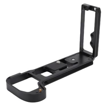 Imagem de RiToEasysports Suporte L de Metal para GFX100S GFX50SII, Placa L de Liberação Rápida de Liga de Alumínio Com Furos de Parafuso 1/4-20 e 3/8 para Fotografia Vertical e Montagem Em tripé