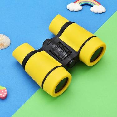 Imagem de Binóculos compactos para adultos, binóculos duráveis portáteis de alta potência com cordão e bolsa de transporte, binóculo leve de ampliação de 4X para observação de pássaros, esportes ao ar livre