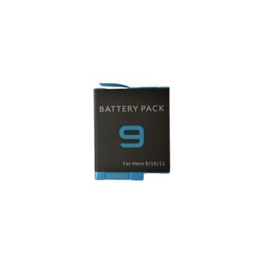 Imagem de Bateria Recarregável Compatível GPro Hero 9, 10 e 11 Black - generica