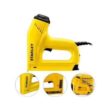 Imagem de Pinador Grampeador Elétrico Profissional Stanley TRE550 110v