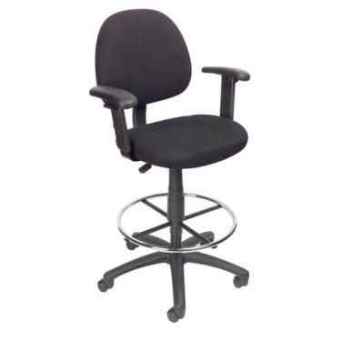 Imagem de Boss Office Products Cadeira ergonômica Works com braços ajustáveis em preto, 250