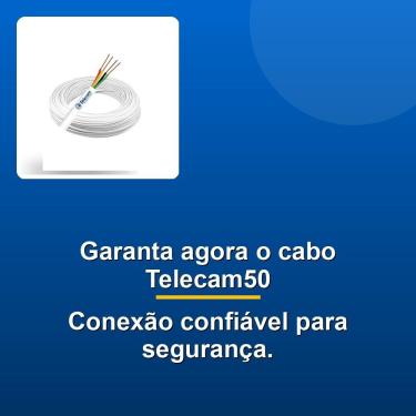 Imagem de Cabo Alarme Telecam50 X04 Vias Cobre 100m
