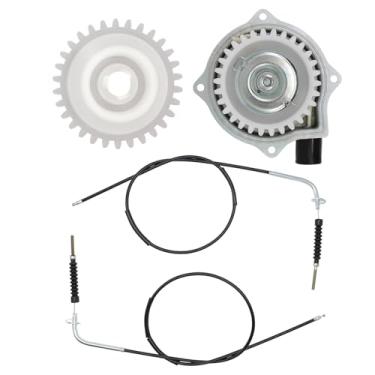 Imagem de Par de cabos de freio dianteiro para Suzuki Quadsport LT80 1987-2006, engrenagem de arranque e recuo para Suzuki Quadsport LT 80 LT80 1987-2006