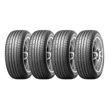 Imagem de Kit 4 Pneus Dunlop 225/50r17 Sport Fm800 Preto