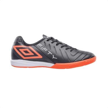 Imagem de Chuteira Indoor Masculina Umbro Fifty Vi E Coral-Masculino