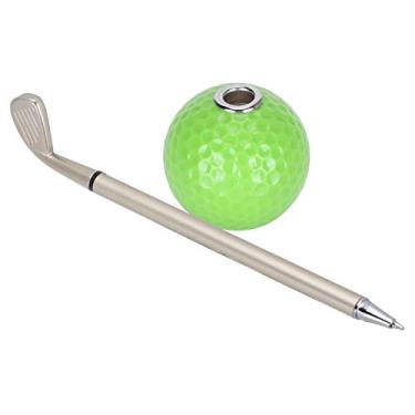 Imagem de KIMISS Conjunto de Canetas Com Design de Bola - Decoração de Mesa Multifuncional e Instrumento de Escrita, Ideal para Amantes - Acessórios de Mesa de Escritório Em Verde (Verde)