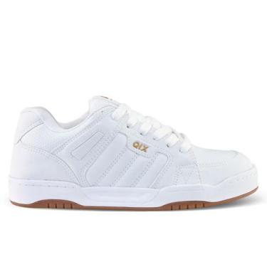 Imagem de Tênis Qix Skate Square Moda Streewear, Branco, 38