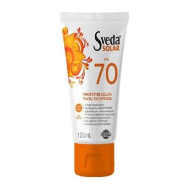 Imagem de Protetor Solar Facial e Corporal Sveda Fps70 125ml